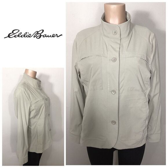 Eddie Bauer stretch jacket. 16P. Retails $99 - Picture 1 of 10